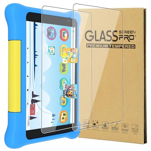 CONAPIKA 2 Pièces Protection Écran pour MUISOO 707/MUISOO Tablette for Kids 7 Pouces, Dureté 9H, Anti Rayures, Sans Bulles, Ultra HD Claire Film Verre Trempé pour MUISOO 707