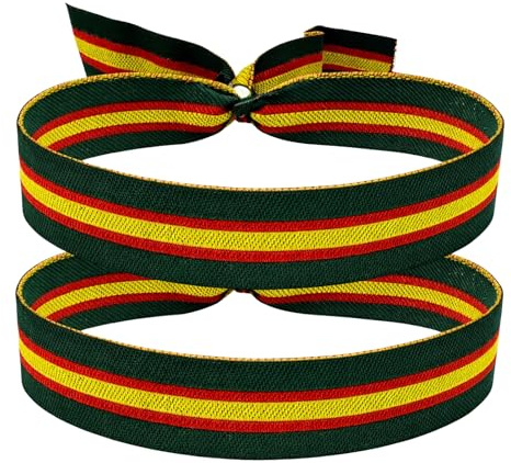 cotigo Pulsera de nudos provincia Española, comunidad, ajustable, colores de bandera, pulsera de cinta, orgullo español, viva españa, comunidad autonoma.