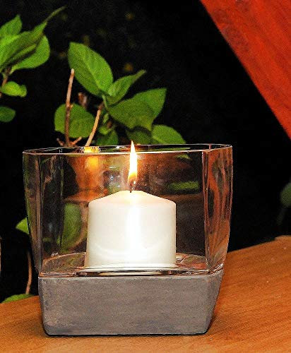 IMC Manufactoria Windlicht Laterne Kerzenhalter Teelicht Halter Ständer Glas günstig Garten Kerze