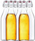 Danmu Art 6PCS 750ml/26Oz Glass Bottles with Stoppers Lids, Swing Top Airtight Milk Bottle，Kombucha, Vanilla Extract，Cider Soda，Home Brewing