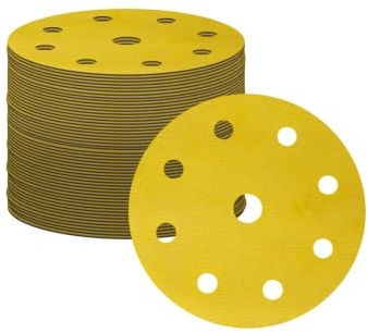 STIER Schleifscheiben Universal D125 / P40 / 8-Loch / 25 Stk., Schleifpapier, Exzenterschleifpapier, Exzenterschleifscheiben, 125mm