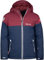 Trollkids Hallingdal Mädchen Skijacke, Marineblau/Rot/white, Größe 116