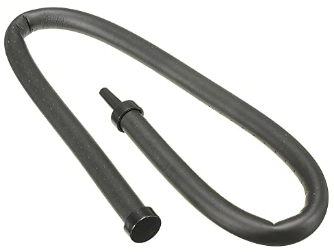 tooloflife Aquarium Air Stone Bubble Tube, Plastic Rubber Tube Fish Tank Diffuser Tube Hose Flexible Tank Pump Fish Bubble Tube, 60cm single head