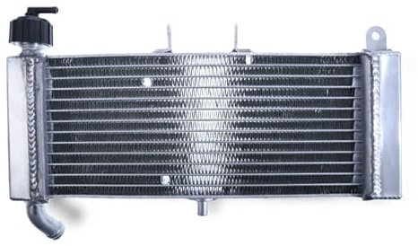 avdb-moto Radiador compatible con APRILIA TUONO 125 2017-2025, RS 125 4T / REPLICA 2017-2025, RS-4 125 4T 2011-2017, RS4 50 2T 2011-2019, DERBI GPR 50 2T 2009-2013