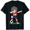 Fußball Kroatien Trikot Shirt Kroatien Flagge Fußball Jungen Herren T-Shirt