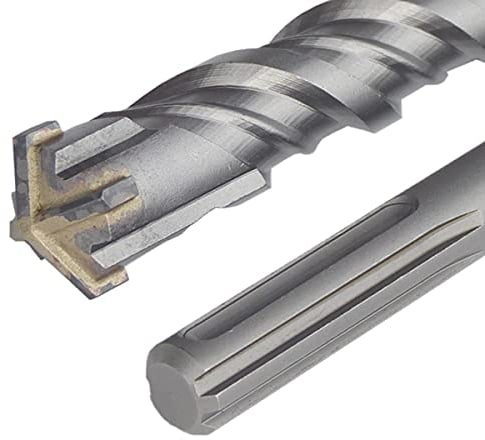 SDS MAX Bohrer Ø22mm x 800mm Hammerbohrer Betonbohrer Steinbohrer Quadro-X für Mauerwerk vierschneidig BOHRFUX