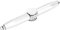 RiToEasysports Fidget Pen Pen, Help Thinking Kugelschreiber mit LED-Licht für Business-Erwachsene, Studenten und Kinder Zum Stressabbau (Silber)