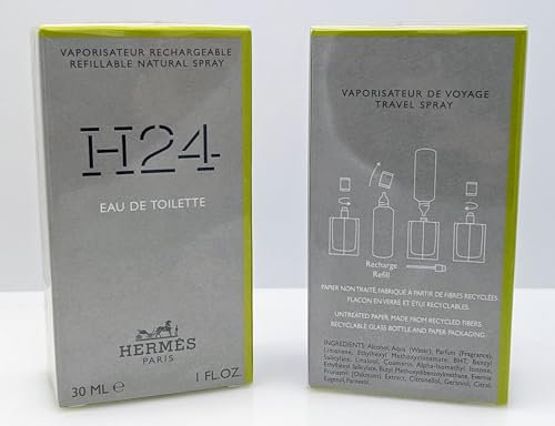 HERMES H24 Eau de Toilette REFILLABLE 30ML