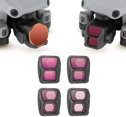 Fututech Filter-Set für DJI Air 3 Filter CPL ND MCUV ND/PL für Drohne, kratzfest, hohe Übertragung, Zubehör (ND)