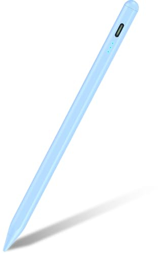 SENKUTA Pencil 2a Generación, Carga Rápida en 10 Minutos Lápiz iPad con Rechazo de Palma, Precisión Milimétrica, Sensibilidad de Inclinación, Conexión Magnética Pencil para iPad 2018-2024