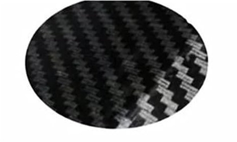 Aileron Coffre Accessoires Réglage Extérieur Couvercle Coffre Arrière Voiture Ailes Becquet Toit pour 2013-2018 pour Peugeot 206 Hayon ABS Plastique Noir Carbone Becquets Arrière(Carbon Printing)