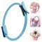 Matame Pilates-Ring mit Rutschfesten Griffen,Weicher-Polsterung Pilates Zubehör Beckenboden Trainingsgerät 37 cm für Bauch Beine Po Heimtraining und Studio-Workout (Blau, 33cm)