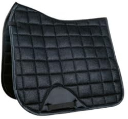 HKM Glitter Mesh Style Saddle cloth Black Pony GP