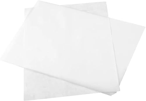 Trenn- und Silikonpapier, Nachhaltiges Silikon-Trennpapier, wiederverwendbar, 100 Stück für alle Ihre botanischen Bedürfnisse, weiß, Zubehör Diamond Painting (20 * 30cm)