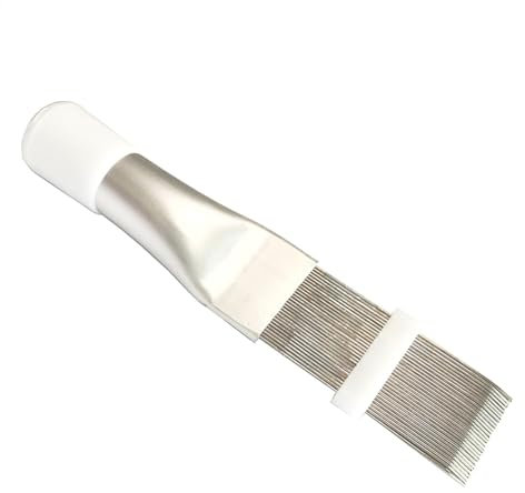 Lamellar Comb for Air Conditioners, AC Fin Comb Condenser, Fin Hair Straightener, AC Coil Cleaner, Air Refrigerator, Fin Cleaner, Evaporator, Cooler, Repair Clean Tool, Cooling Tool Sheet Comb, AC Fin