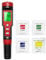 Homcoice Medidor pH Chloro Piscina 7 en 1, Tester PH Cloro Salinidad ORP TDS EC Temperatura, Test Calidad Agua de alta precisión con función ATC para piscinas, agua potable, acuario, hidroponía