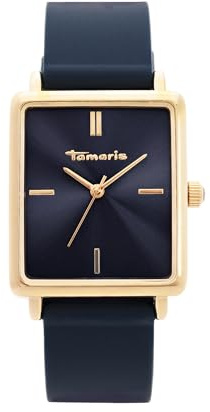 Tamaris Damenuhr - Damen Armbanduhr Gehäuse eckig, Wasserfest 3ATM