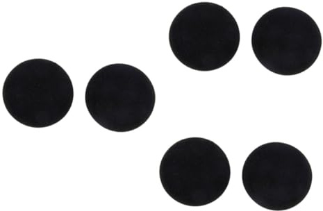 SHINEOFI 3pcs Replacement Ear Pads Cushions for Headphone Black PU Foam Comfortable Soft Earpads Compatible with Akg for Enhanced Bass and Long Wear