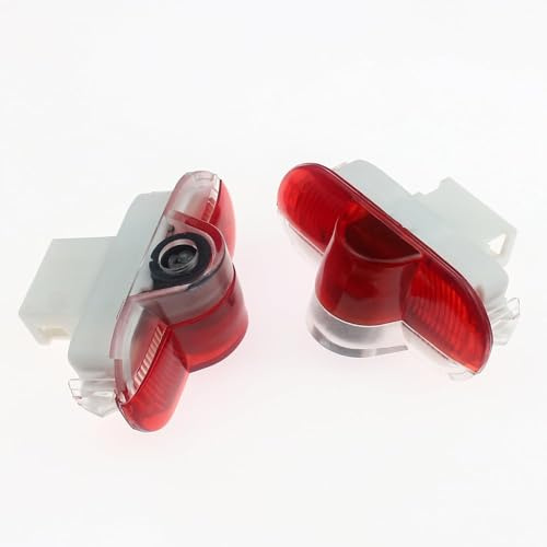 NUYHGXQ 2 Pièces Projecteur de Lumière de Voiture, pour Jaguar XK 2006- Projecteurs de Logo pour Portière de Voiture Accessoires