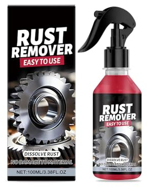 100ml Car Wheel Rust Removal Spray, Metal Decontamination & Polishing Care for Rims
