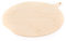 Lupia - Pala per Pizza Rotonda in Legno di Betulla 35x44 cm, Manico Ergonomico, Made in Italy, Ideale per Servire e Tagliare, Spessore 6 mm, Shabby, Legno, Tagliere Rotondo