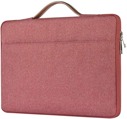 FINDING CASE Laptop Sleeve Case Protective Business Handbag Bag for Honor MagicBook Pro 16-inch/16” Notebook Bag with Handle (Honor MagicBook Pro 16, rose gold)