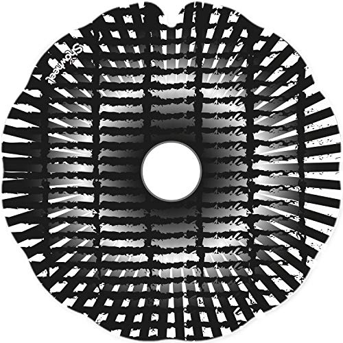 Flasque: Protège-Rayons Fauteuil Roulant (Paire) pour Main Courante de 53,51 à 54,50 cm de Diam. Extérieur, Fixation Ronde - Grille by P.Louis