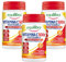 Equilibra Integratori Alimentari, Vitamina C 500 mg, Integratore per la Normale Funzione del Sistema Immunitario, Riduce Stanchezza e Affaticamento, Aroma Arancia, 3 Pezzi da 60 Compresse Masticabili