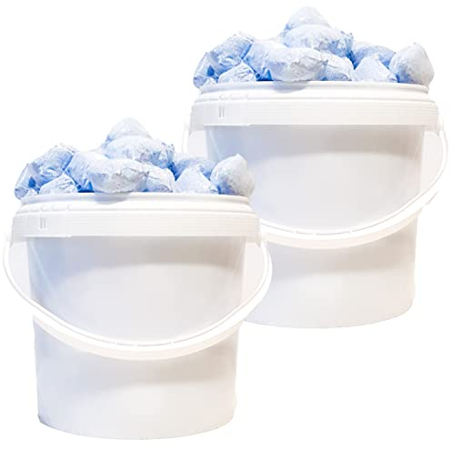 Cleanerist 2x2 kg Spülmaschinentabs im Eimer I wasserlösliche Folie I All In One I Geschirrspültabs für jede Spülmaschine
