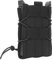 Tactical 5.56 Magazinbeutel Holster AK AR M4 AR15 Rifle Pistole Single MAG Bag MOLLE JAGNING SCHAFFEN MILITÄT Airsoft Paintball (Color : MG-49-BLK, Size : M)