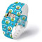 I LIKE PAPER - Happy Aliens – Pappwatch/Watch/Digitale Armbanduhr ausTyvek® - reissfest - wasserabweisend - Digitale Anzeige für Uhrzeit und Datum
