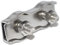 Duplex Drahtseilklemme 3 mm 4 Stück für Drahtseil 3 mm Edelstahl A4 NIRO, AISI 316 Nirosta
