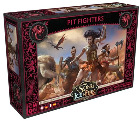 CMON, A Song of Ice & Fire – Pit Fighters, Tabletop-Erweiterung | Taktisches Miniaturspiel für 2 Spieler, 45-60 Minuten, Strategiespiel ab 14 Jahren, Mehrsprachig