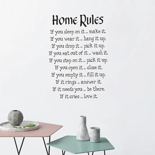 YOUSHIHUI China Factory Design Wandaufkleber, Großer Wandaufkleber, Text, Wohnzimmer, Schlafzimmer, Heimdekoration, Wandaufkleber, Tapete, 57cmx81cm