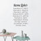 YOUSHIHUI China Factory Design Wandaufkleber, Großer Wandaufkleber, Text, Wohnzimmer, Schlafzimmer, Heimdekoration, Wandaufkleber, Tapete, 57cmx81cm