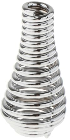 Dualoai BBQ Federgriff, Edelstahlgriff, Herd, Robuste Grill/Smoker/Grill/Ofen/Grubentürgriffe, Silber 1.3x5.3cm