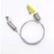 4 Pièces Cable Suspension Luminaire 1,5mm × 2m, Ajustable Cable Acier Câble Métallique Fixation pour LED Panneau Plafonnier Rideaux et Photos