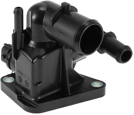 A ABSOPRO Termostato Motore Per Vauxhall Corsa D 2007-2014 1 Pezzo | Plastica, Nero, OE 55206391, Per Vauxhall Per Astra J 10-14, Meriva B 10-17, Per Fiat 500 1.3 Multijet.