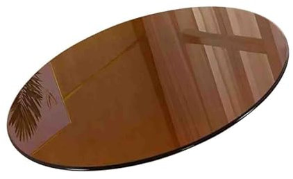 SBCC Glas Plattenspieler Arbeitsplatte Haushalt Gehärtetem Glas Desktop(50cm)