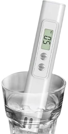 Generisch Digital Water Tester - 0 9999 PPM Meter for Drinking Water Quality | Electronic Portable Monitor for Home Plants Outdoor Science Experiments Coffee Brewing Aquarium Hydroponics Pool Testing