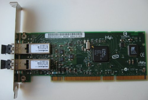 Intel PRO/1000 MF Dual Port Server Adapter NIC Giga 64Bit PCI-X LCx2 MMF 1000BSX WOL