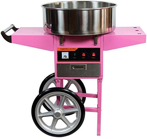 Machine barbe à papa professionnelle avec chariot