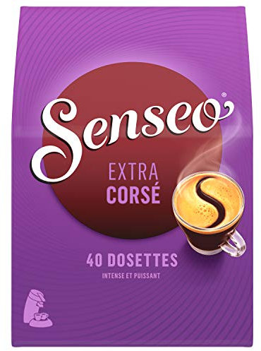 Senseo Café Extra Corse - 200 dosettes souples - lot de 5 x 40 dosettes