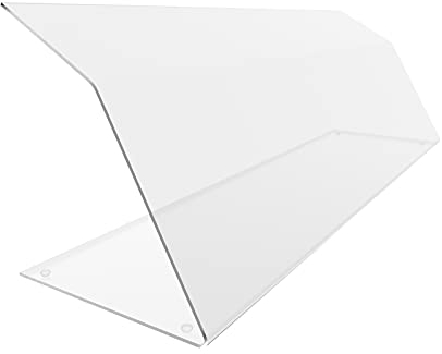 nattmann Lebensmittelechter Thekenaufsatz aus PLEXIGLAS® Abdeckhaube Spuckschutz Vitrine Acrylglas 100cm
