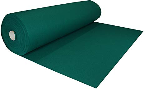 Filz Grün Filzstoff Dekorationsfilz 50x150cm Meterware 3,0mm Stark- Soft