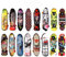 BETOY Fingerskateboard Set, 30 Stückes Finger Skateboard Professionelle Mini Fingerboards Skatepark Spiel Schlüsselbund Dekoration Geburtstagsgeschenk Geschenk für Kinder