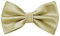 MASADA Herren Fliege Beige-Champagner Seidenlook, stufenlos verstellbar, handgefertigt, Hakenverschluss - 12 x 6 cm 100% Polyester