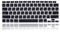 MMDW Russian Language Silicone Keyboard Cover Skin for MacBook Air 13 inch 2020 Release Model A2179 A2337 M1 Chip,for MacBook Air 13 inch Accessories,for MacBook 13Air Gel Protective Skin US Version