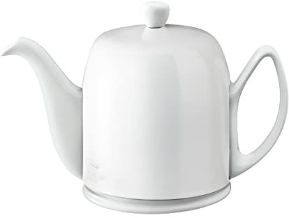 Théière 6 tasses 100 clSALAM MONOCHROME BLANCHE