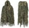 3D Leaves Camouflage Ghillie Poncho, Ghillie Hunting Poncho, Sniper Suit for Men, Hunters, Sniper Airsoft and Paintball Photography or Halloween